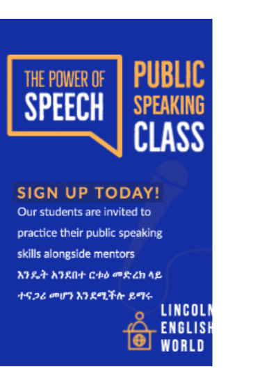 PublicSpeaking - Lincoln English World